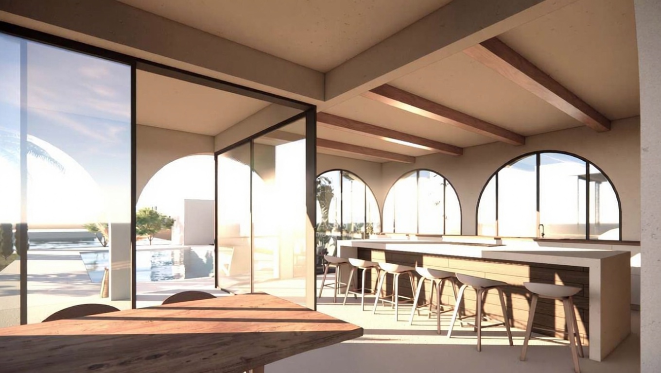 Chalé à venda com acesso direto à praia em Empuriabrava — Cozinha
