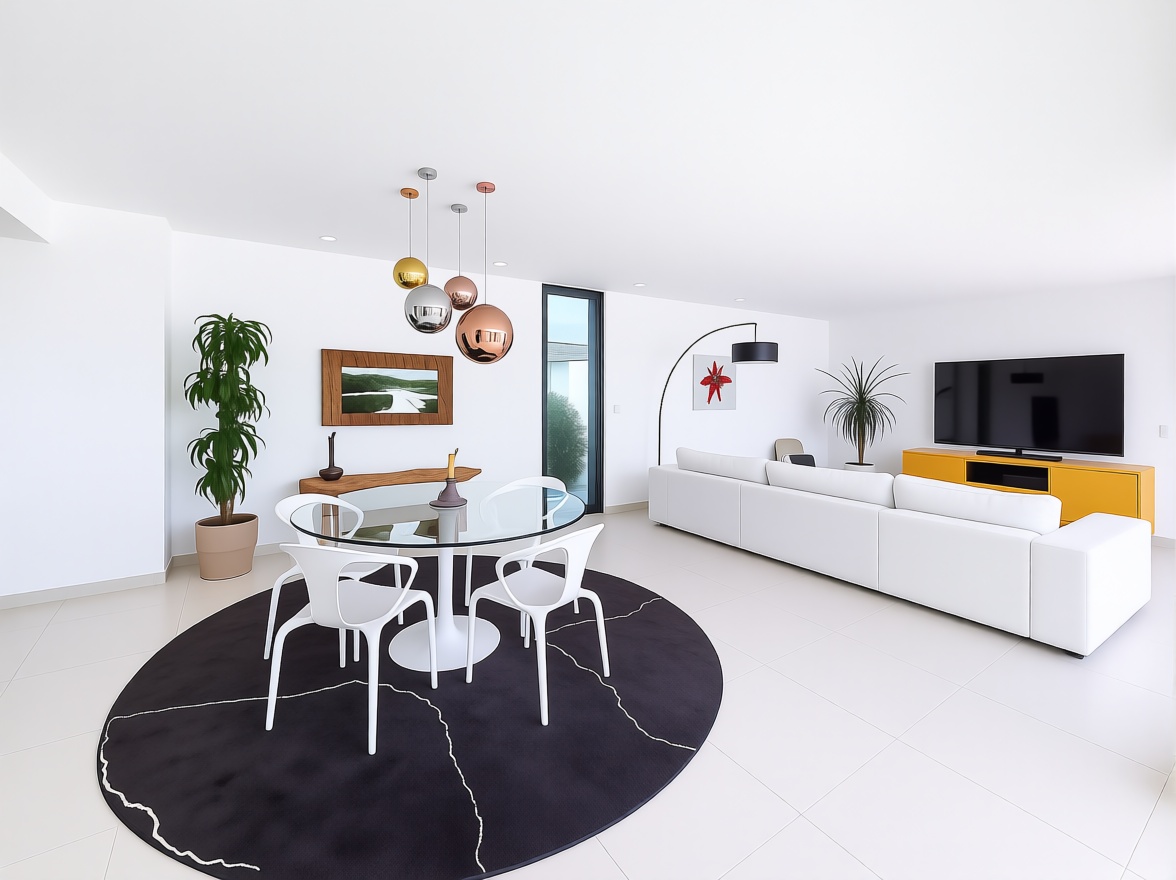 Chalet for sale with direct beach access in Empuriabrava — Living room