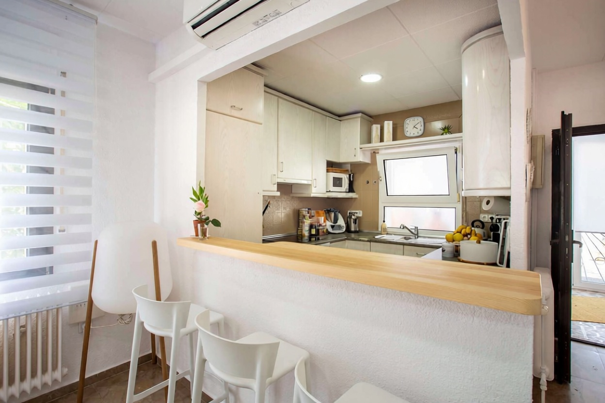 Chalet zum Verkauf mit direktem Strandzugang in Empuriabrava — Küche