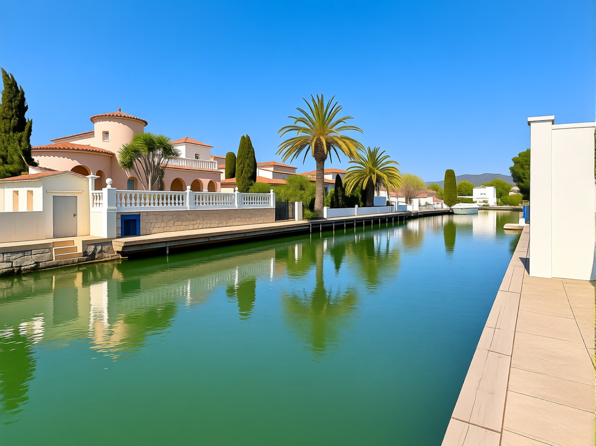 Chalet zum Verkauf mit direktem Strandzugang in Empuriabrava — Meerblick