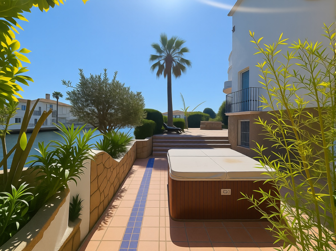 Chalet à vendre avec accès direct à la plage à Empuriabrava — Cuisine