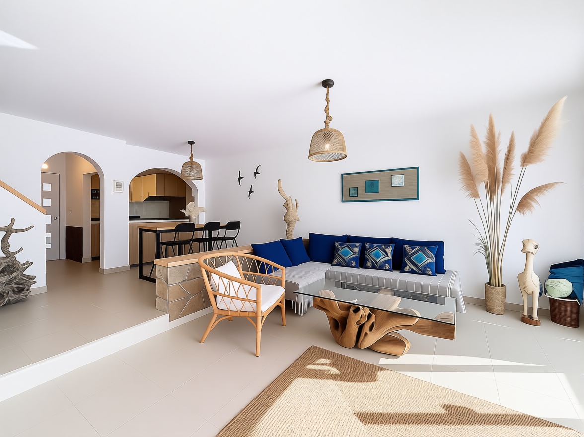 Chalet zum Verkauf mit direktem Strandzugang in Empuriabrava — Wohnzimmer
