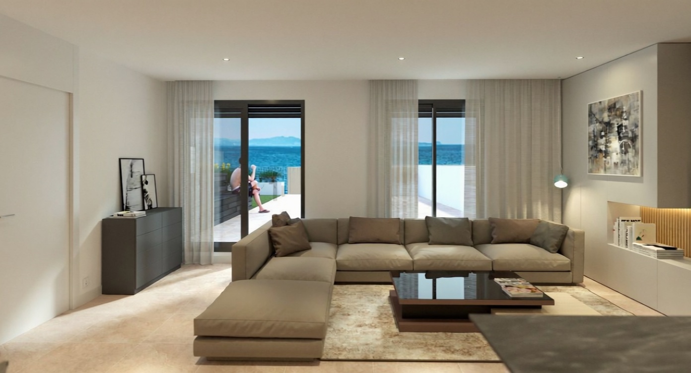 Квартира на продажу на первой линии пляжа в L'Escala