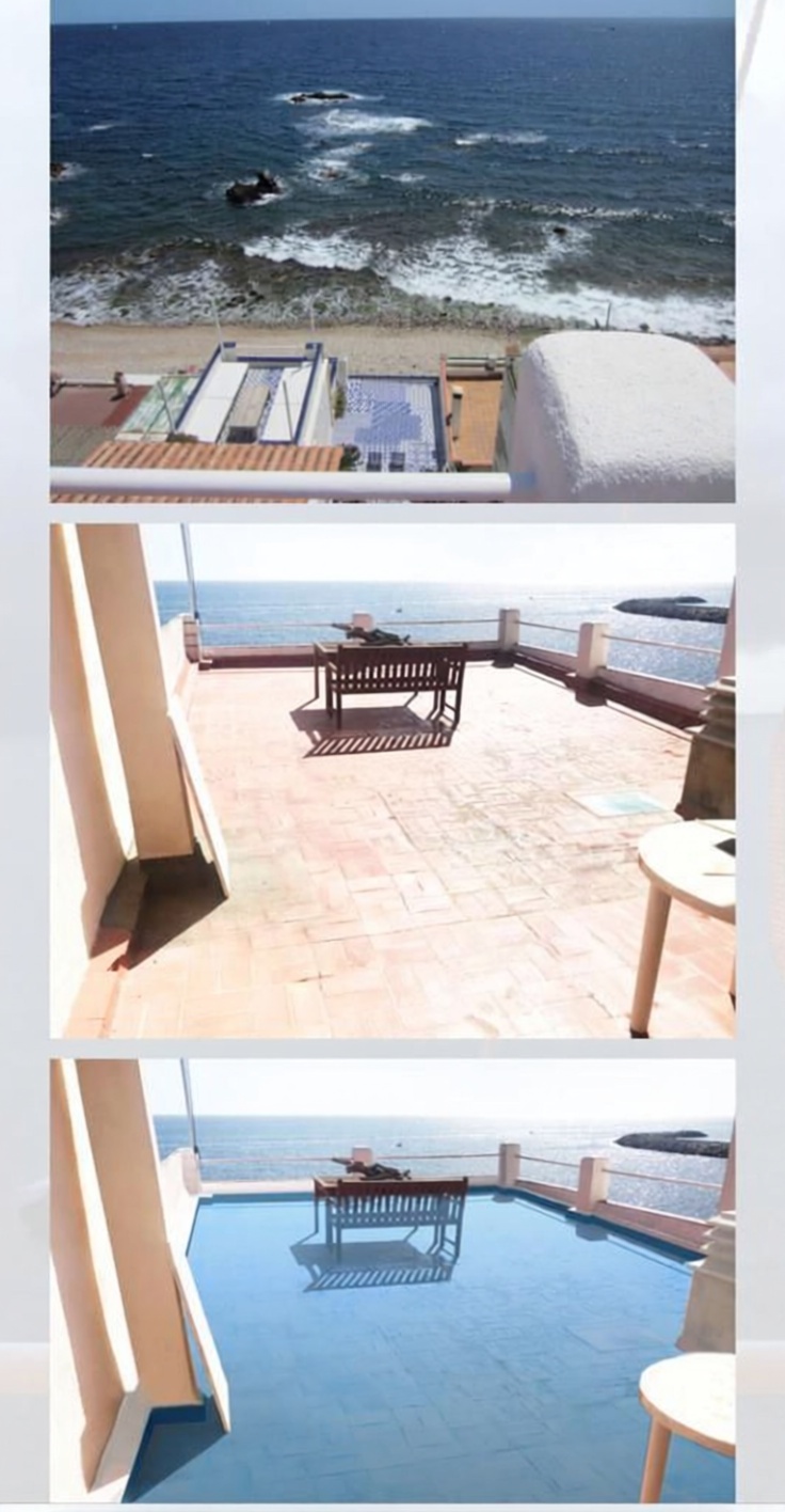 Chalet zum Verkauf mit direktem Strandzugang in Palamós — Meerterrasse