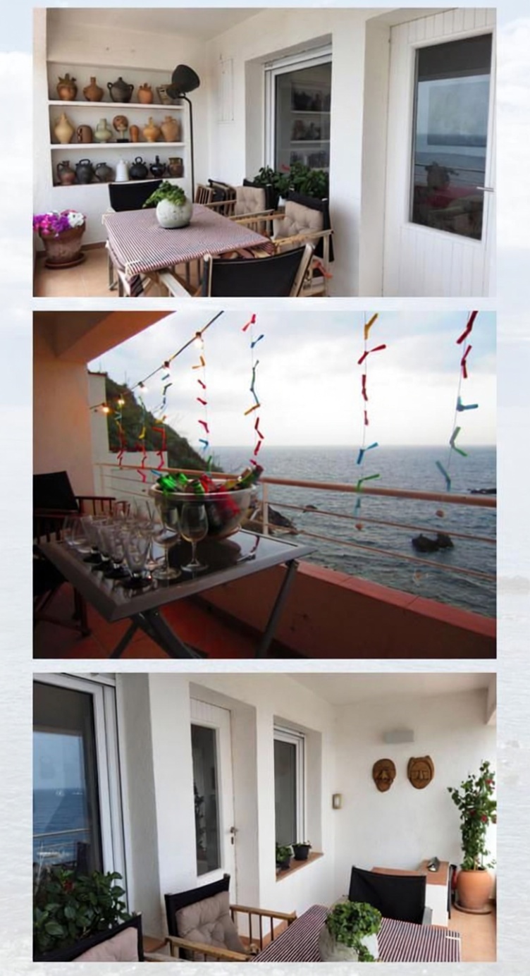 Chalet zum Verkauf mit direktem Strandzugang in Palamós — Meerterrasse