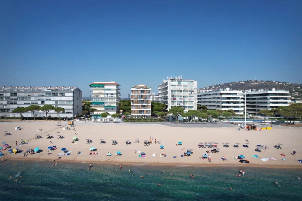 Appartement à vendre pieds dans l'eau à Castell-Platja d'Aro — Vue mer