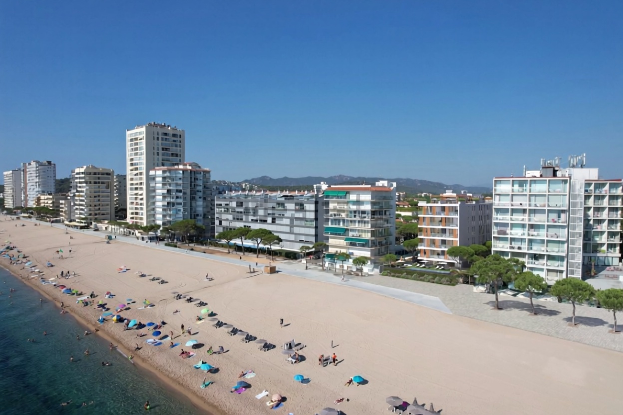 Appartement à vendre pieds dans l'eau à Castell-Platja d'Aro — Vue mer