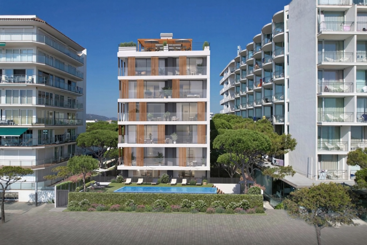 Appartement à vendre pieds dans l'eau à Castell-Platja d'Aro — Vue mer