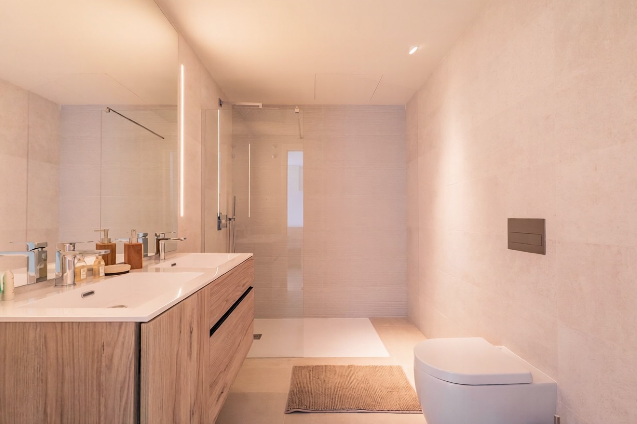 Appartement à vendre pieds dans l'eau à Castell-Platja d'Aro — Sanitaires