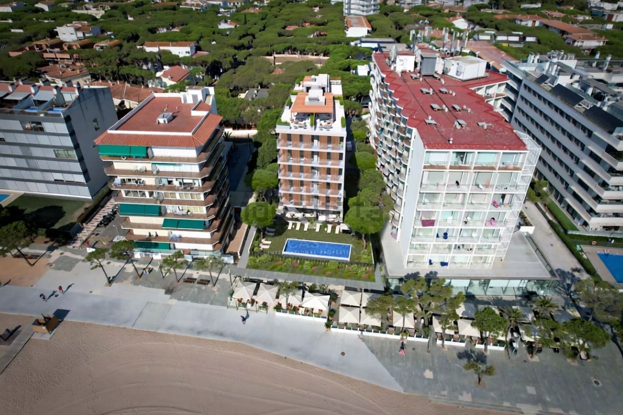 Appartement à vendre pieds dans l'eau à Castell-Platja d'Aro — Vue aérienne