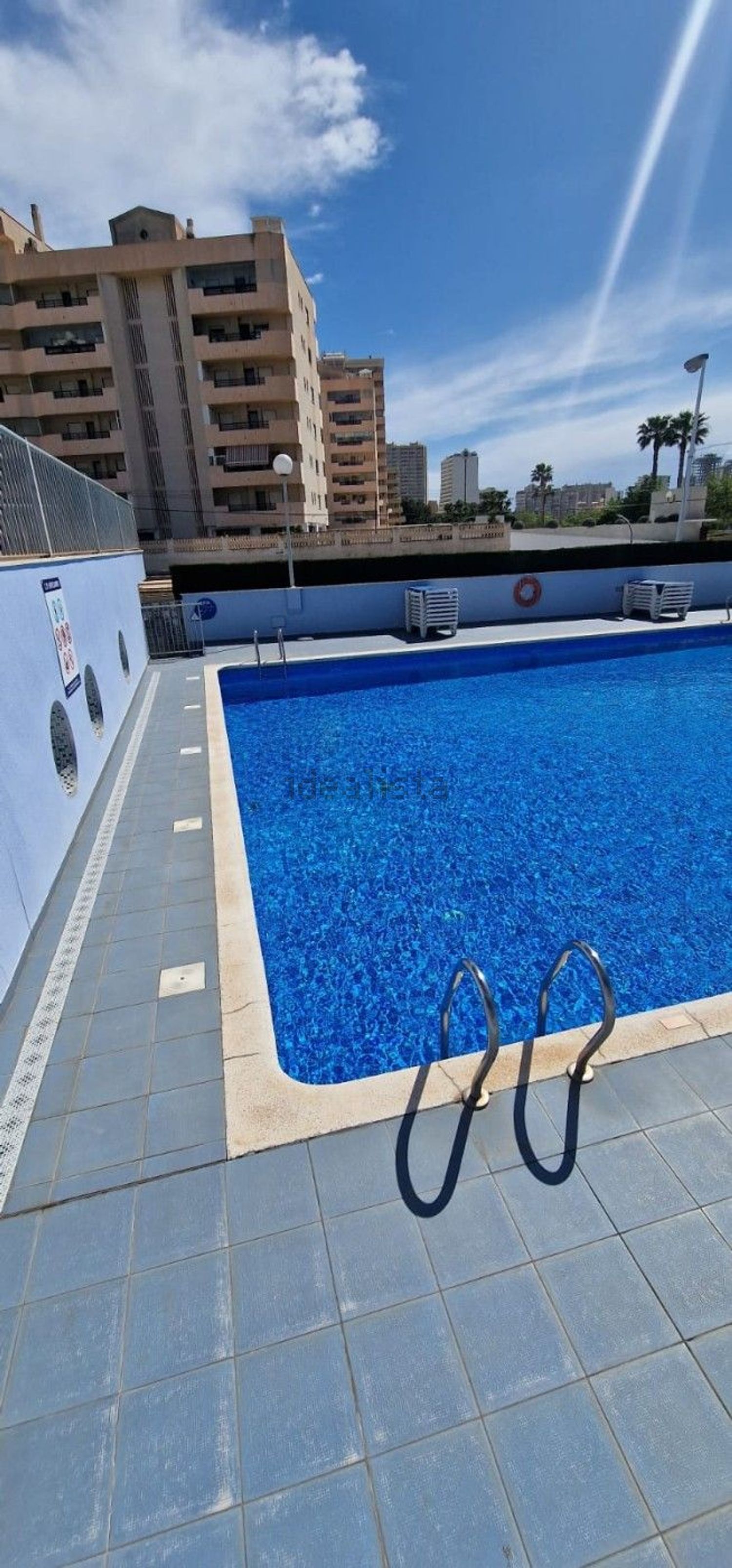 Квартира первая линия пляжа в Calpe — Бассейн
