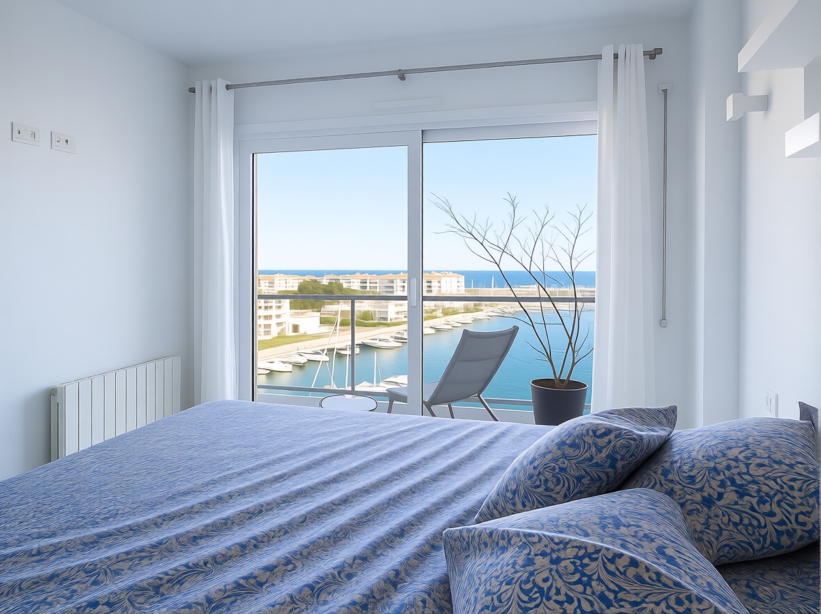 Квартира на продажу на первой линии пляжа в Castell-Platja d'Aro — Спальня