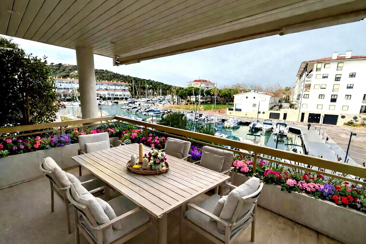 Квартира на продажу на первой линии пляжа в Castell-Platja d'Aro