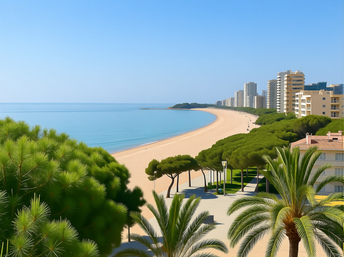 Дуплекс на продажу на первой линии пляжа в Castell-Platja d'Aro — Морской вид