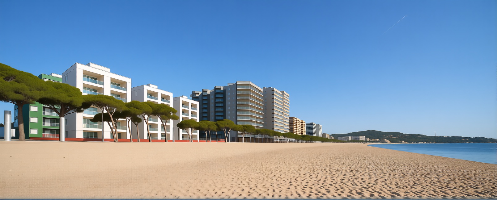 Мансарда на продажу на первой линии моря в Castell-Platja d'Aro — Морской вид