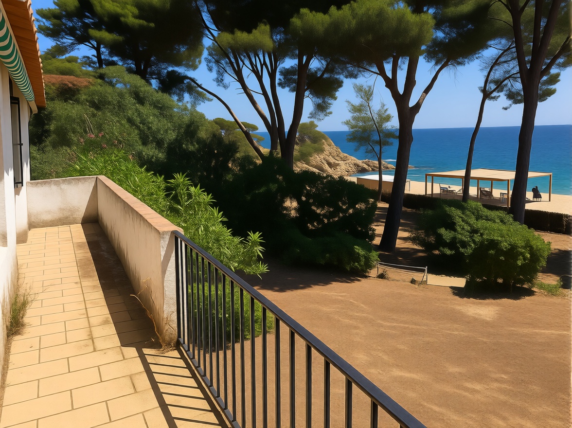 Шале на продажу с прямым выходом на пляж в Castell-Platja d'Aro