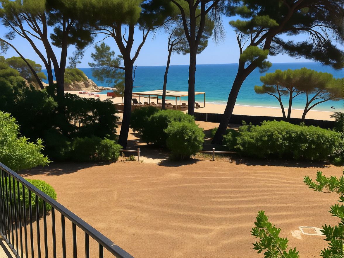 Шале на продажу с прямым выходом на пляж в Castell-Platja d'Aro — Морской вид