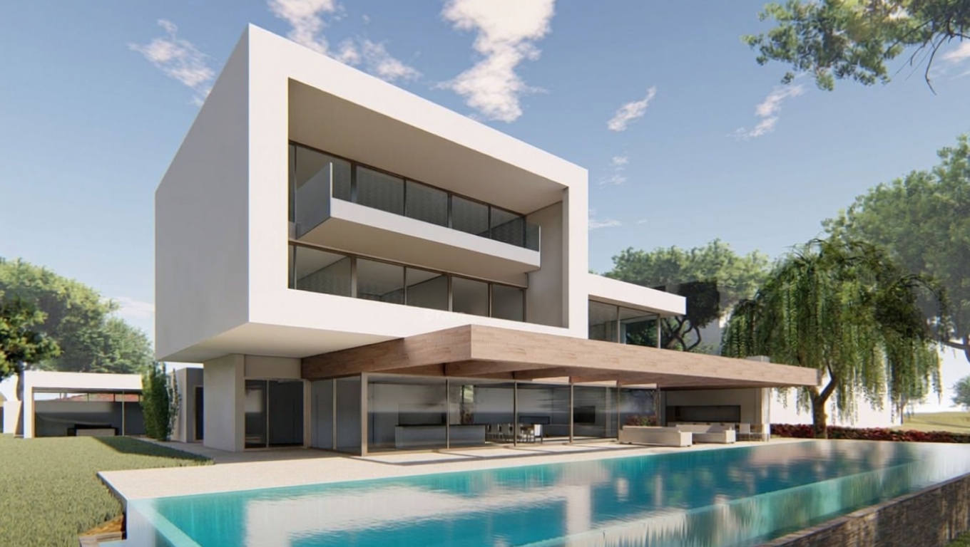 Шале на продажу с прямым выходом на пляж в Castell-Platja d'Aro — Бассейн
