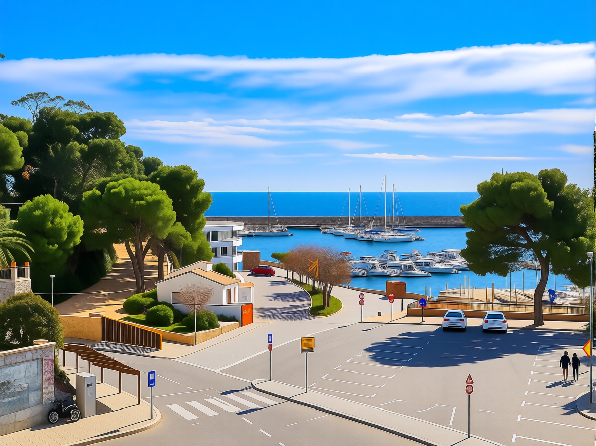 Apartamento à venda pé na areia em Sant Feliu de Guíxols — Vista mar