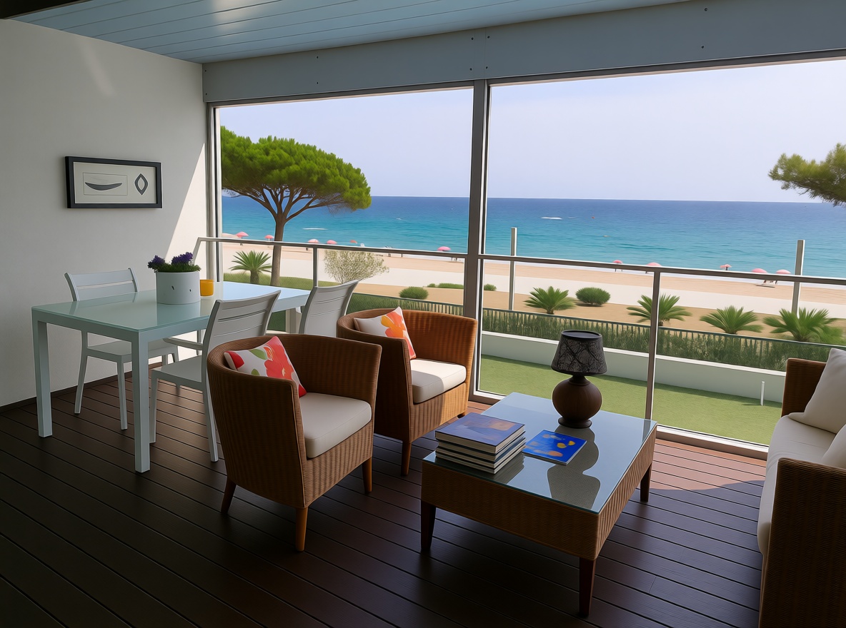 Дуплекс на продажу на первой линии пляжа в Castell-Platja d'Aro