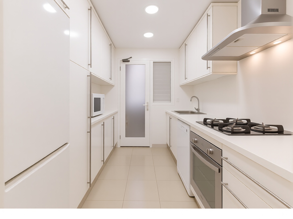 Piso en venta en primera línea de playa en Sant Feliu de Guíxols — Cocina