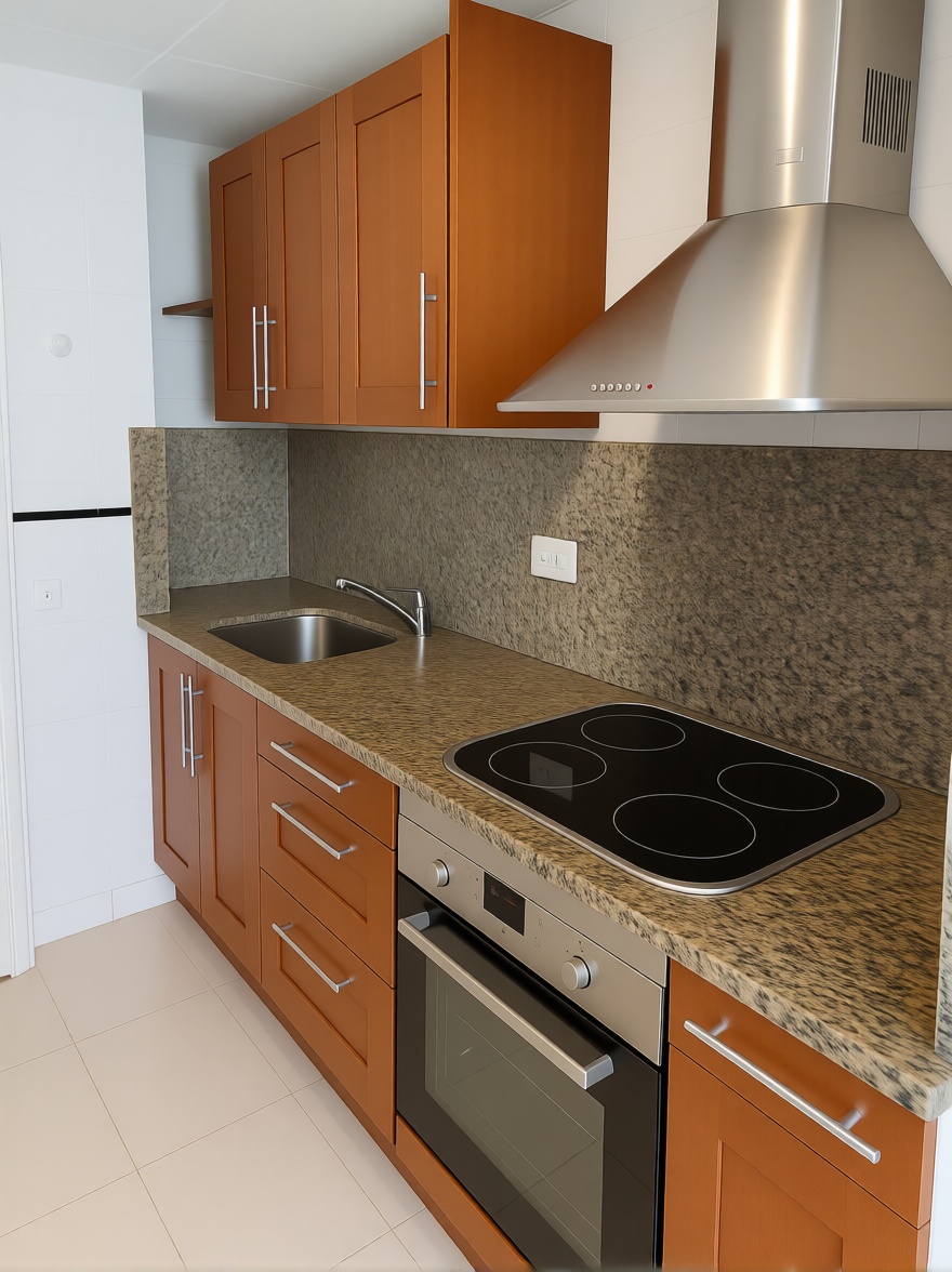 Wohnung zum Verkauf in direkter Strandlage in Lloret de Mar — Küche