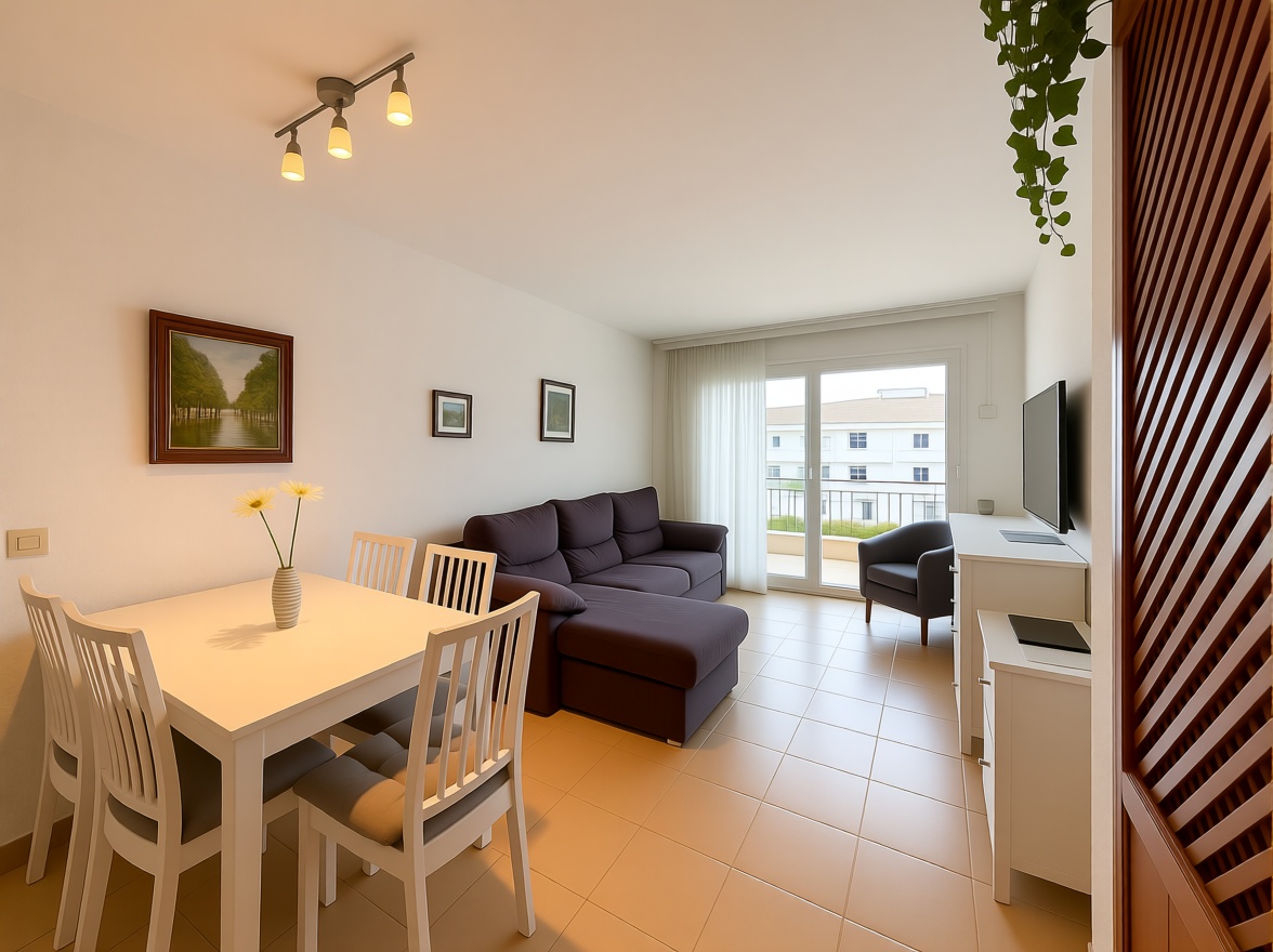 Wohnung zum Verkauf in direkter Strandlage in Lloret de Mar — Wohnzimmer