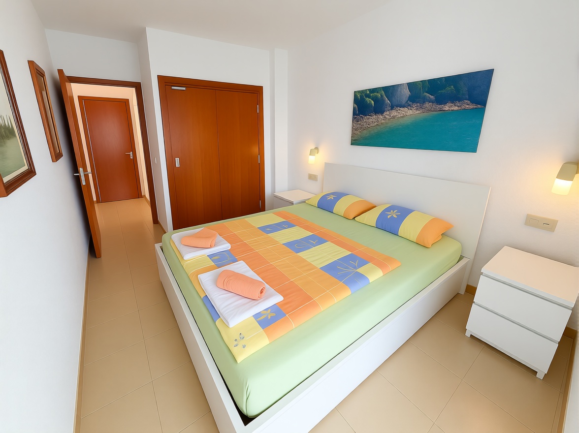 Wohnung zum Verkauf in direkter Strandlage in Lloret de Mar — Schlafzimmer