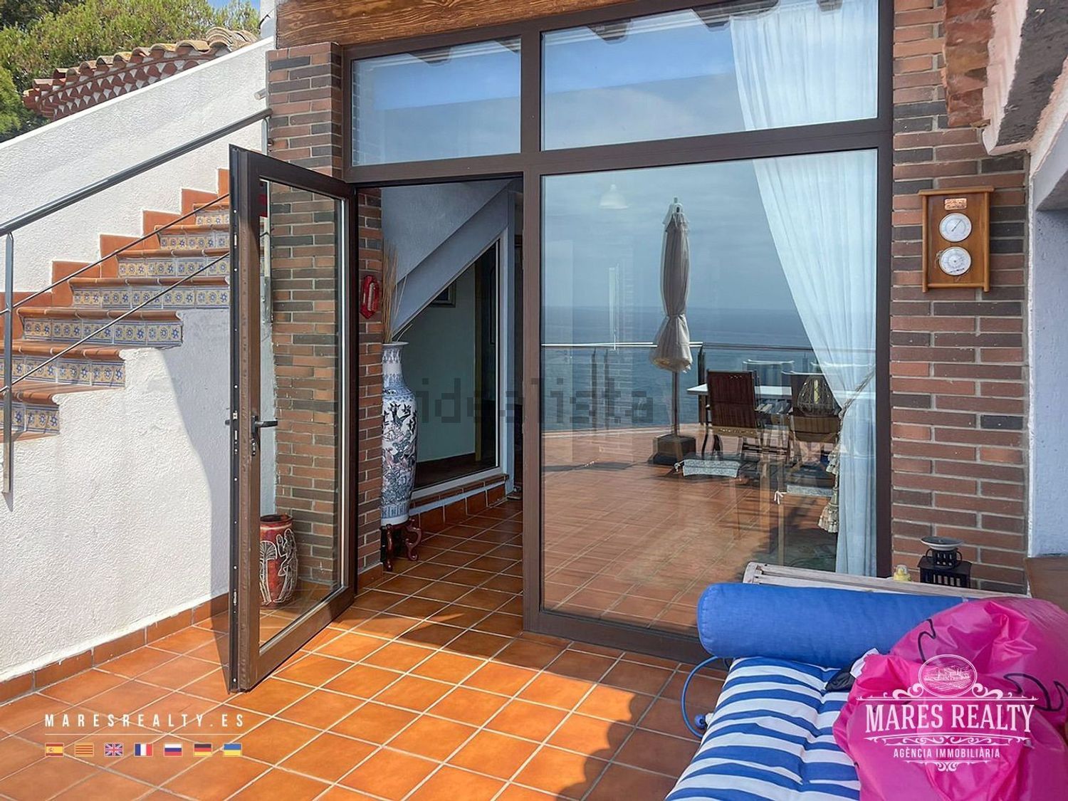 Chalet à vendre avec accès direct à la plage à Lloret de Mar