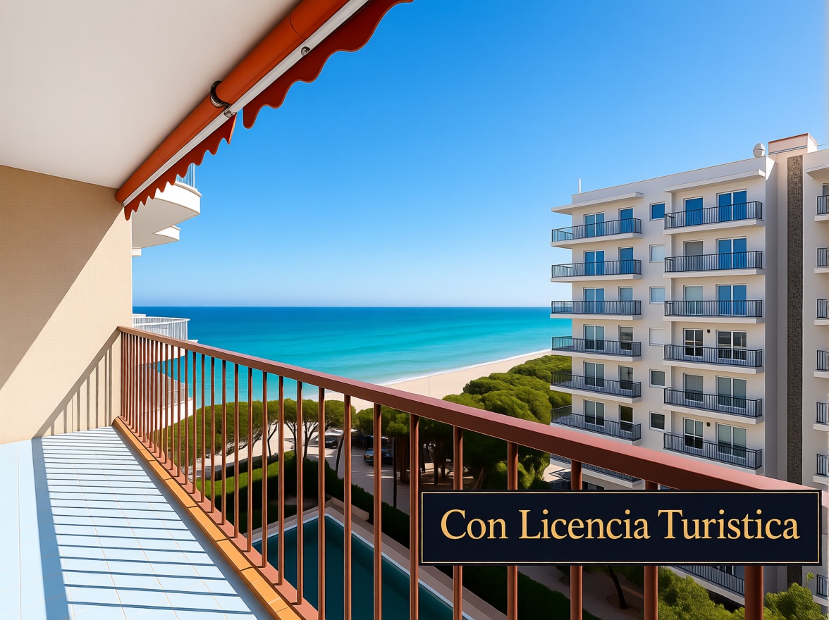 Piso en venta en primera línea de playa en Blanes