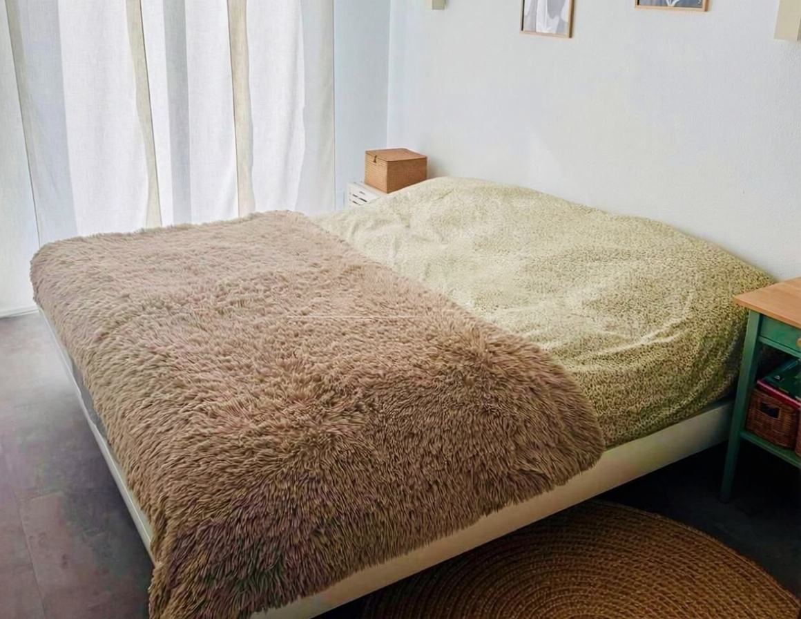 Wohnung in erste Strandlinie in Blanes — Schlafzimmer