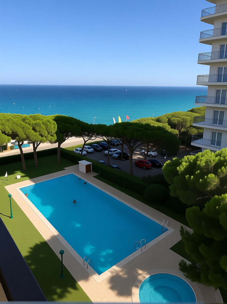 Wohnung zum Verkauf in direkter Strandlage in Blanes — Meerblick