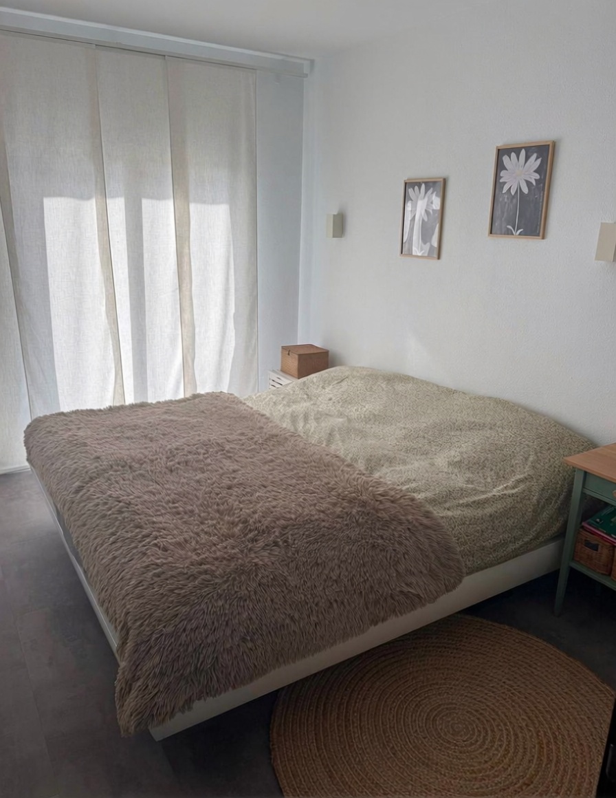 Wohnung zum Verkauf in direkter Strandlage in Blanes — Schlafzimmer