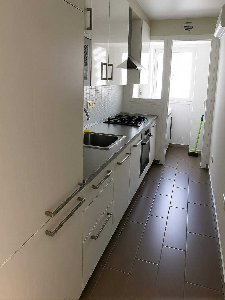 Wohnung zum Verkauf in direkter Strandlage in Blanes — Küche