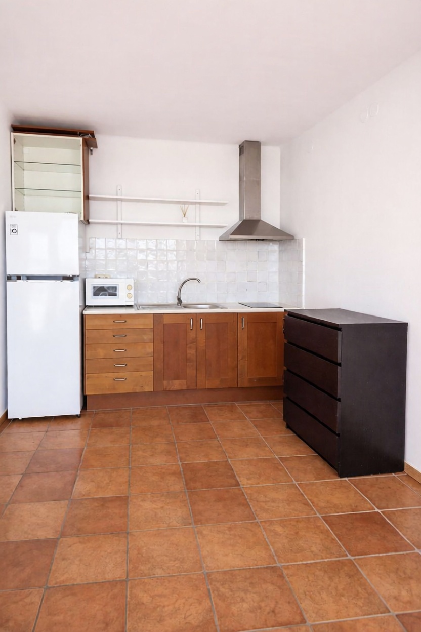 Wohnung in erste Strandlinie in Blanes — Küche