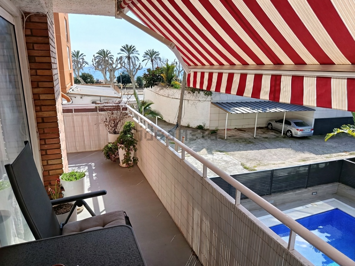 Квартира на продажу на первой линии пляжа в Calella