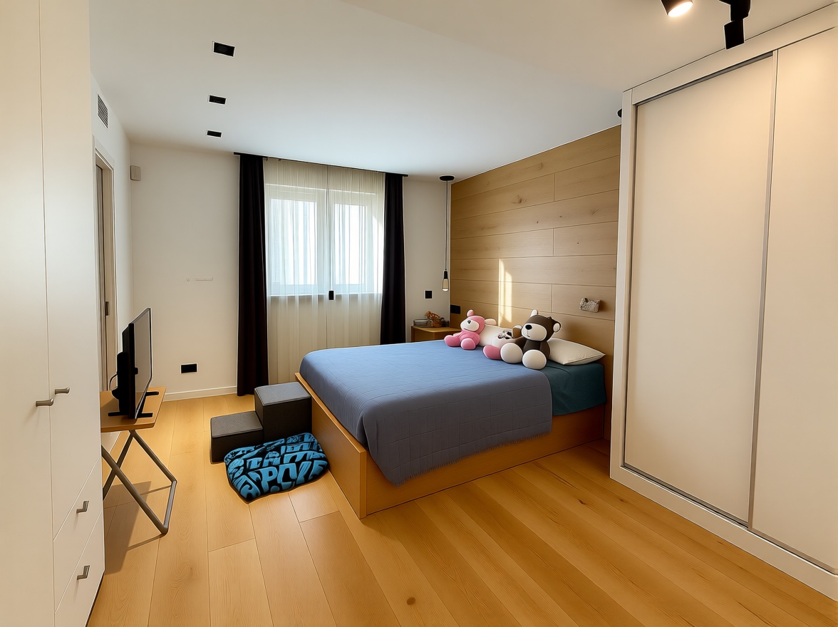 Duplex for sale frontline beach in Barcelona — Bedroom