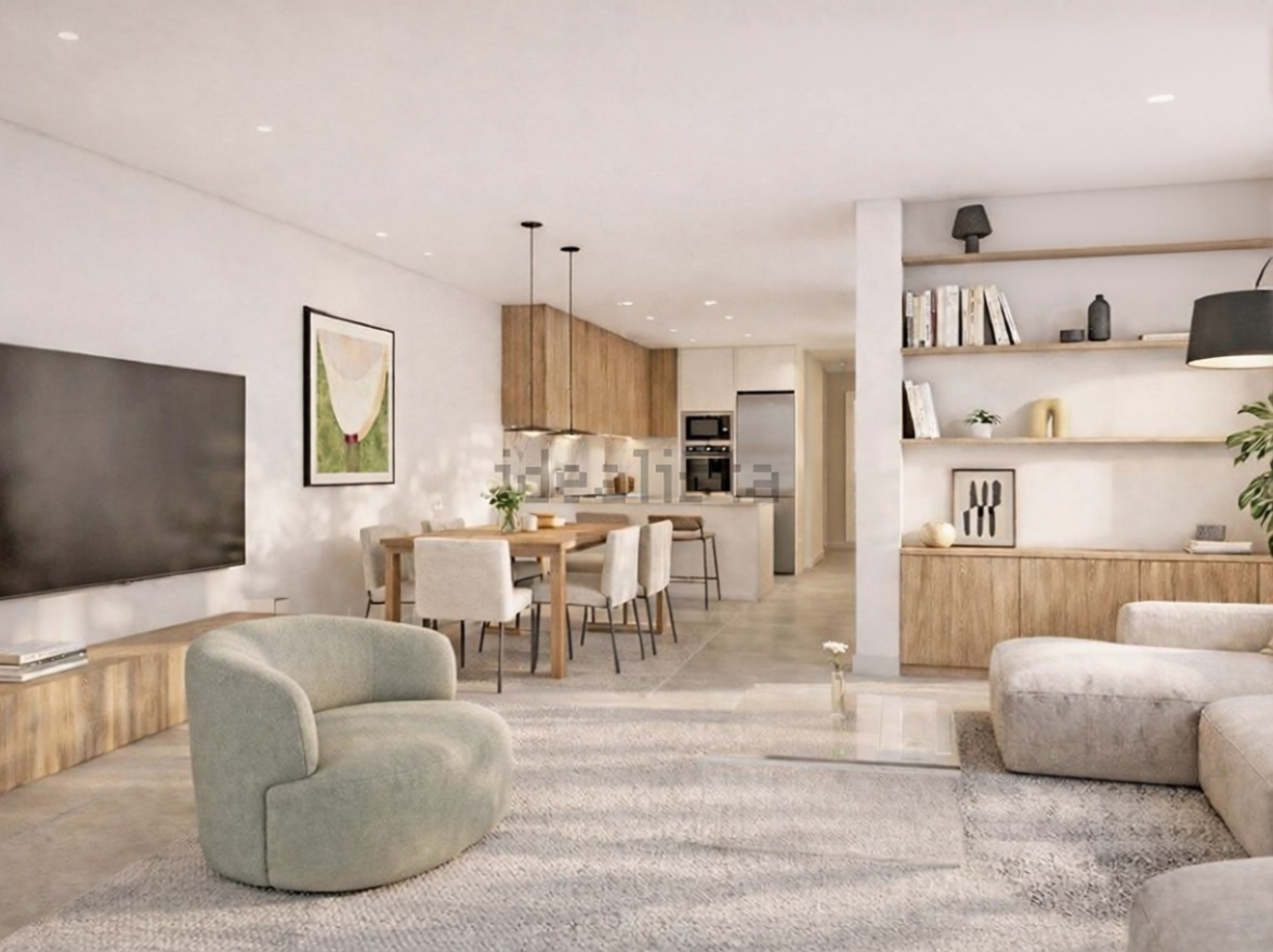 Квартира на продажу на первой линии пляжа в Arenys de Mar — Гостиная