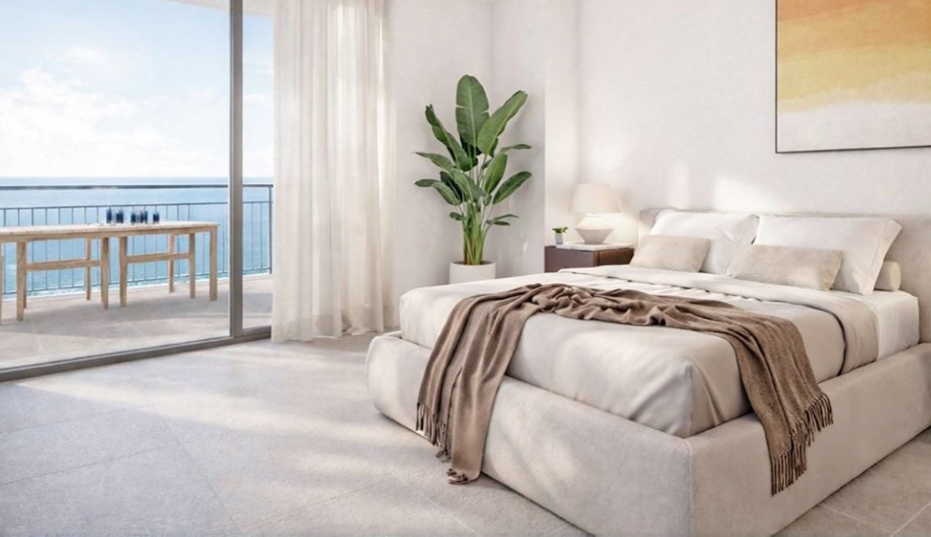 Квартира на продажу на первой линии пляжа в Arenys de Mar — Спальня