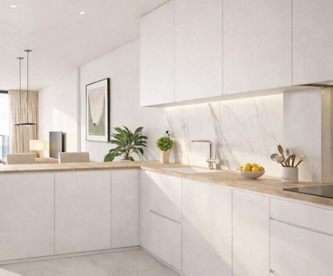 Квартира на продажу на первой линии пляжа в Arenys de Mar — Кухня