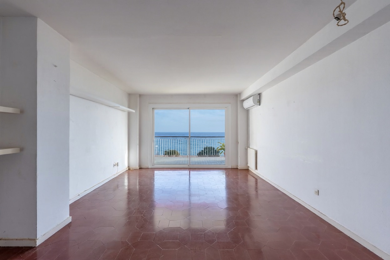 Wohnung zum Verkauf in direkter Strandlage in Sant Vicenç de Montalt — Schlafzimmer