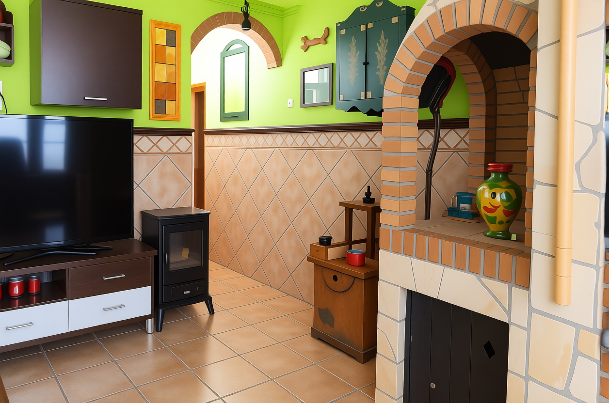 Ático à venda em primeira linha de mar em Premià de Mar — Sala
