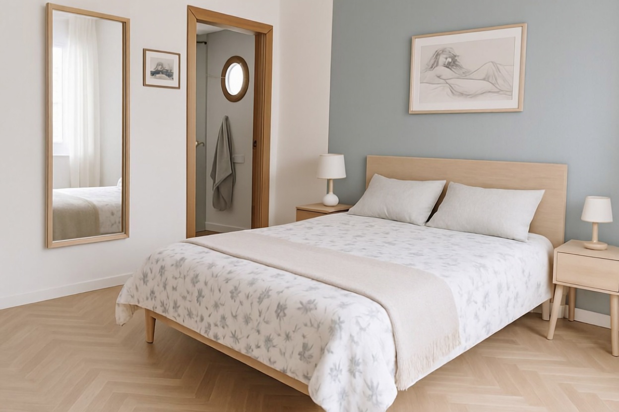 Ático à venda em primeira linha de mar em Premià de Mar — Quarto