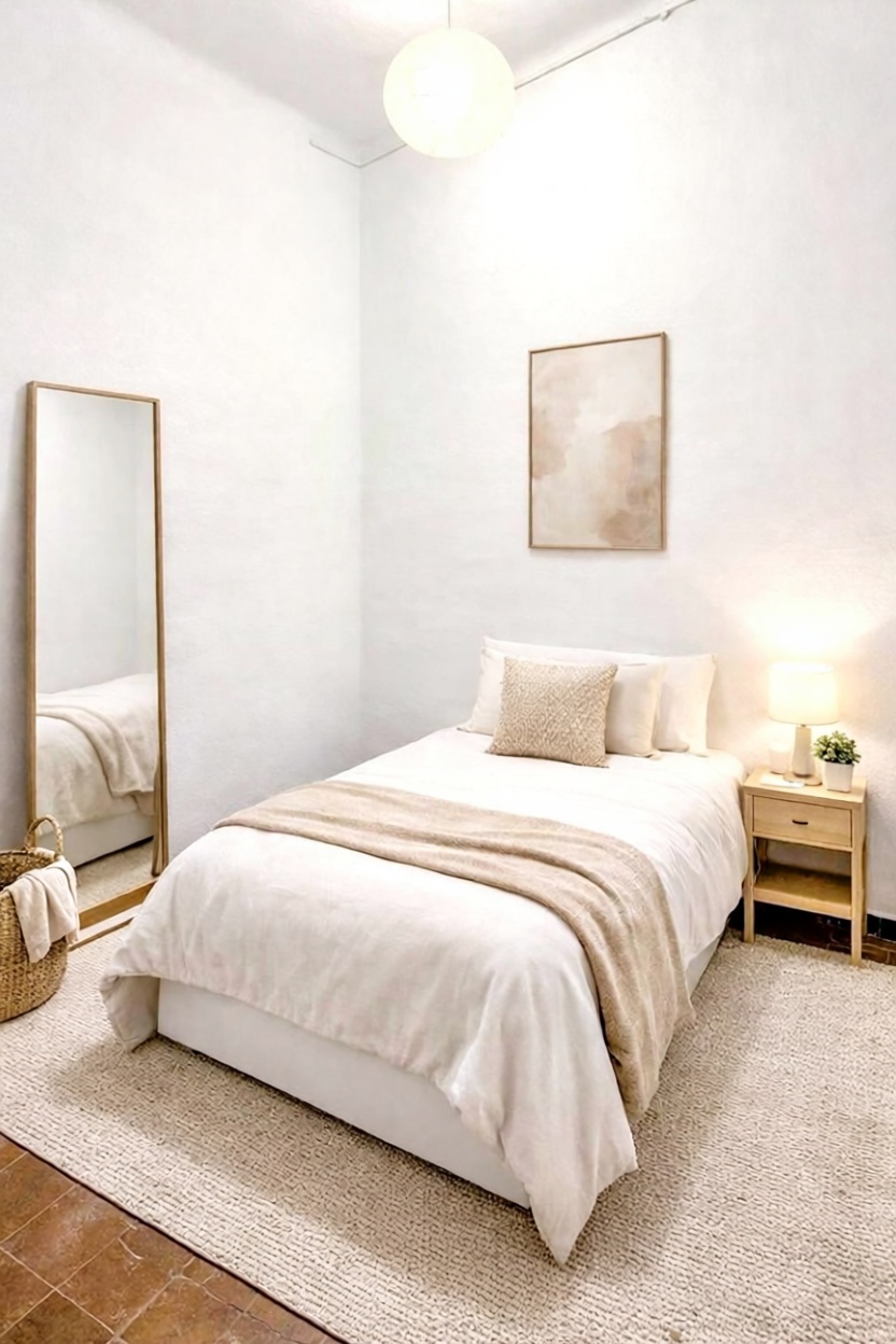 Flat for sale frontline beach in El Masnou — Bedroom