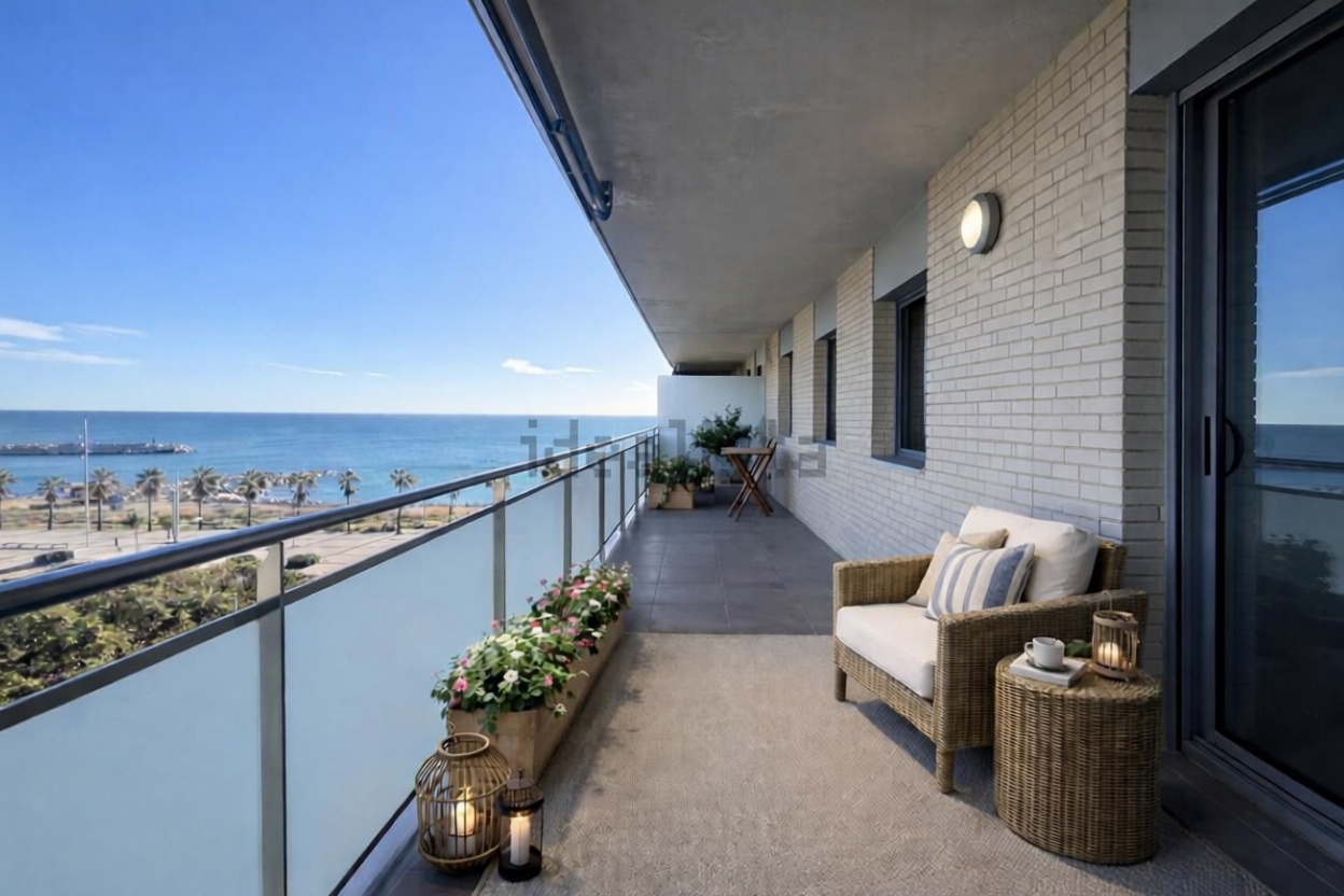 Apartamento à venda pé na areia em Badalona