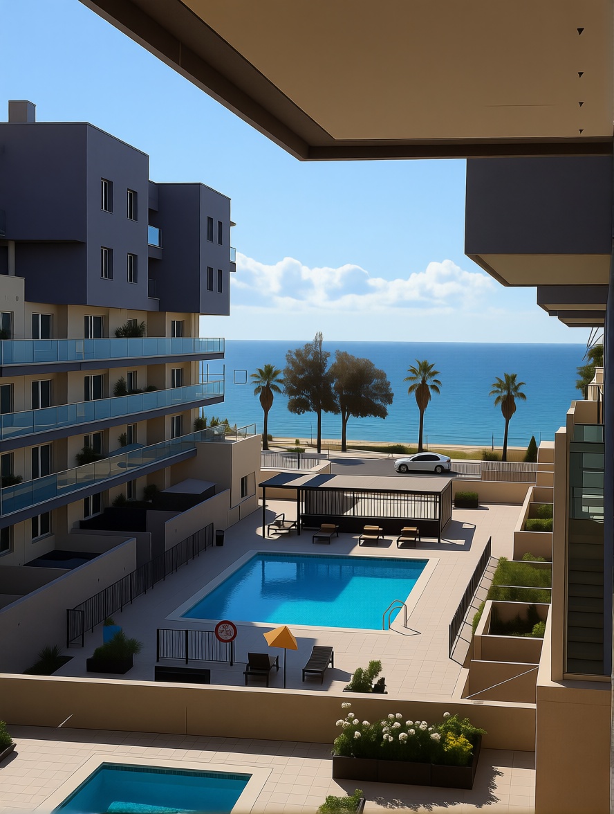 Apartamento à venda pé na areia em Badalona