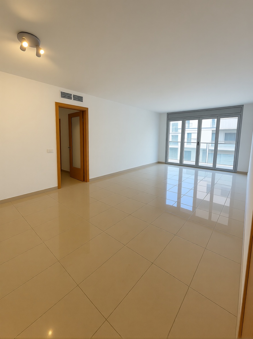 Apartamento à venda pé na areia em Badalona — Sala