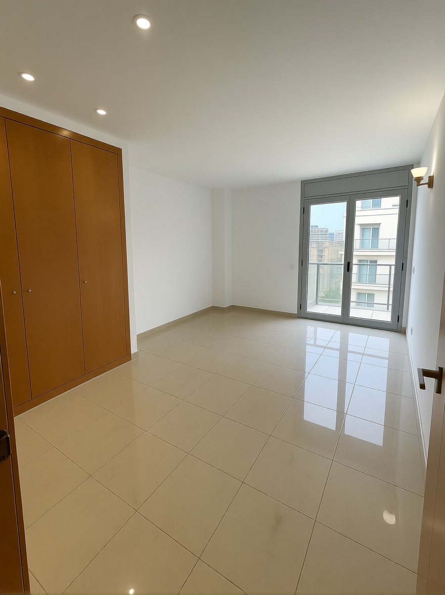 Apartamento à venda pé na areia em Badalona — Quarto