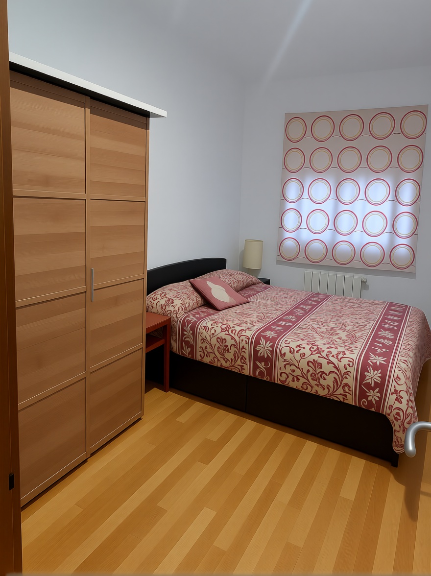 Attic for sale seafront in Badalona — Bedroom