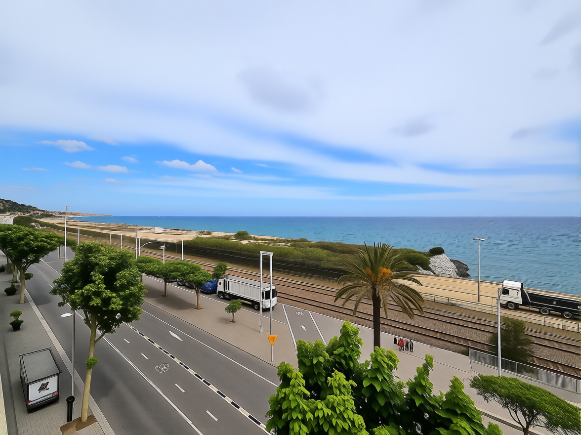 Apartamento à venda pé na areia em Badalona